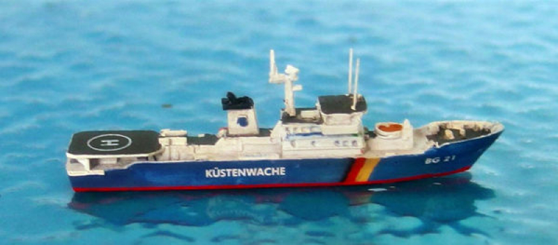 Coast guard "BG 21 Bredstedt" (1 p.) GER 1988 No. ALK 205  from Albatros